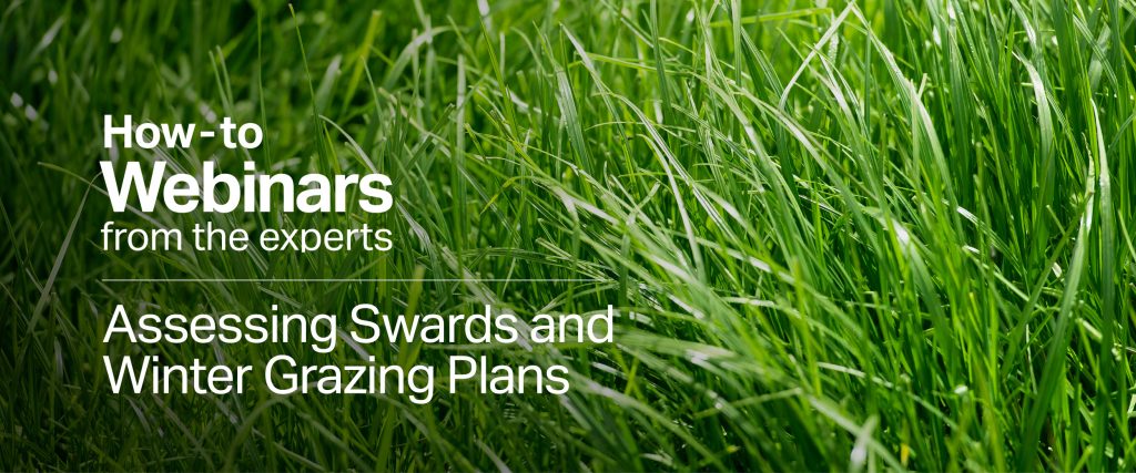 Webinar: Assessing Swards and Winter Grazing Plans Webinars Assessing Swards and Winter Grazing Plans